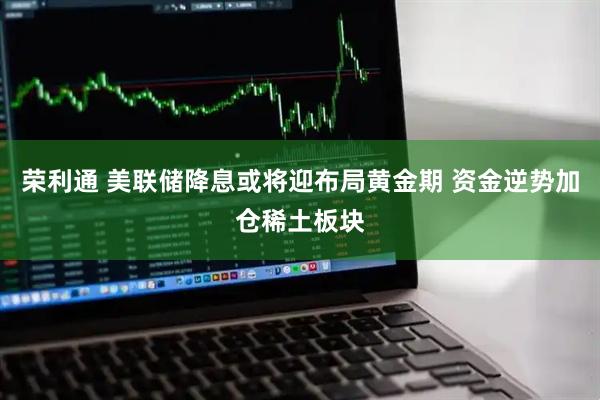 荣利通 美联储降息或将迎布局黄金期 资金逆势加仓稀土板块