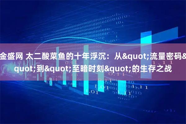 金盛网 太二酸菜鱼的十年浮沉：从&quot;流量密码&quot;到&quot;至暗时刻&quot;的生存之战