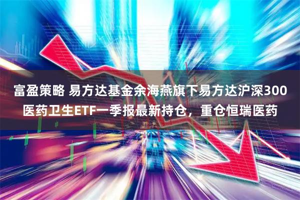 富盈策略 易方达基金余海燕旗下易方达沪深300医药卫生ETF一季报最新持仓，重仓恒瑞医药