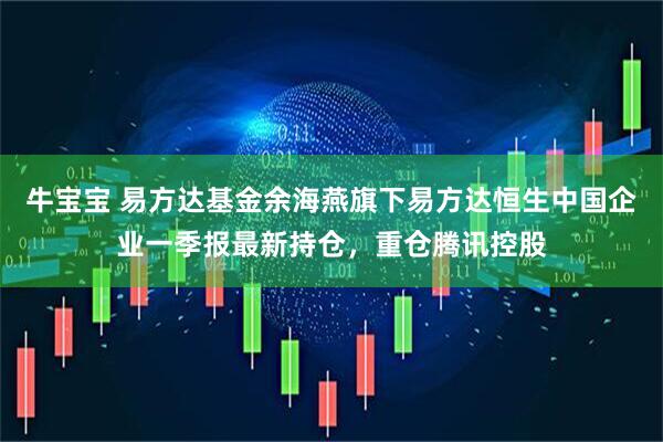 牛宝宝 易方达基金余海燕旗下易方达恒生中国企业一季报最新持仓，重仓腾讯控股