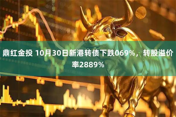 鼎红金投 10月30日新港转债下跌069%，转股溢价率2889%